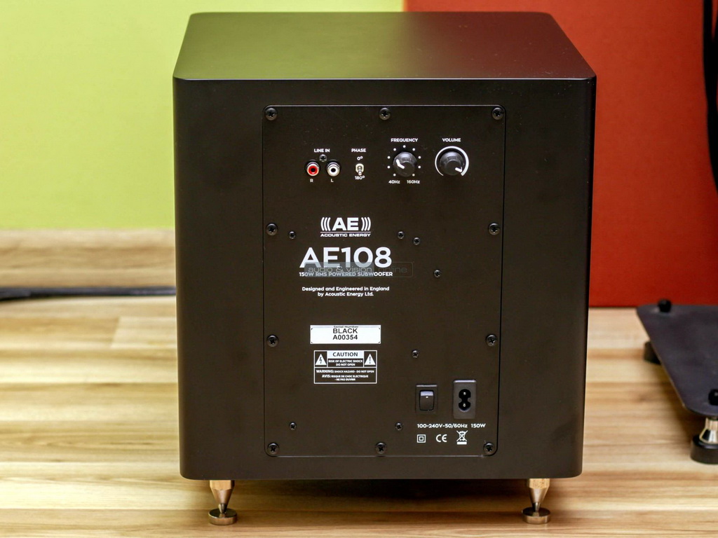 Акустическая система Acoustic Energy AE108 Mk2 Black купить в