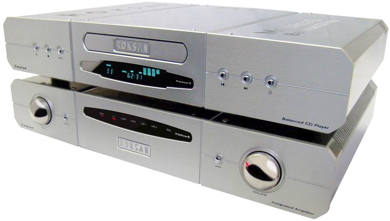 Roksan Caspian M2 CD Player with M2 amplifier.jpg